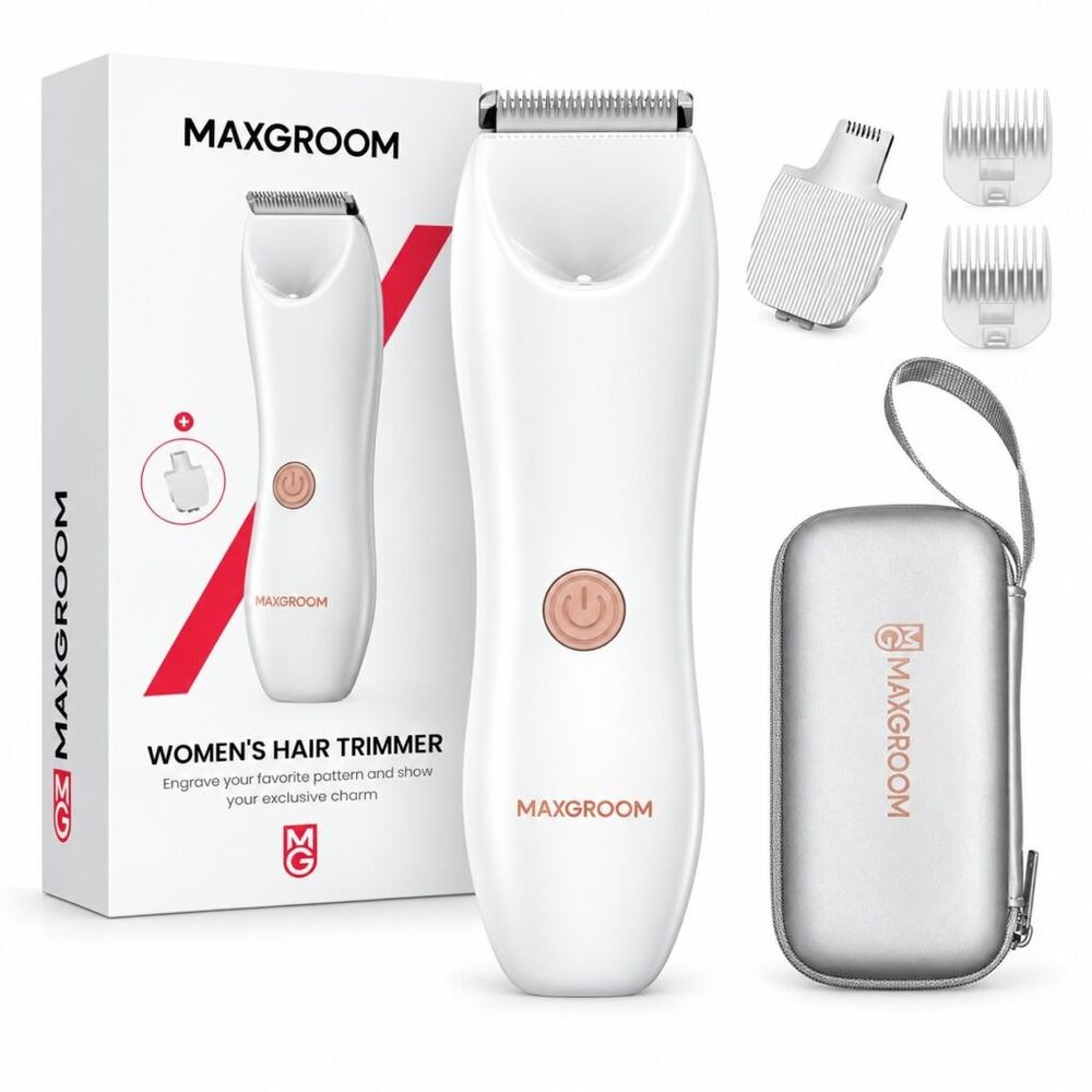 Bikini Trimmer – Electric Razor for Women – Ipx7 Waterproof – Rechargeable